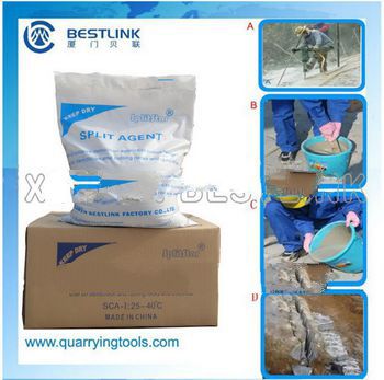 static explosives for stone block