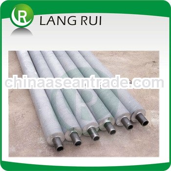 steel finned tube with rolled aluminium fin