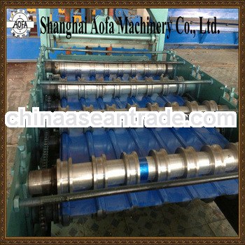 steel roofing sheet roll forming machine