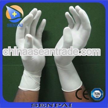 sterile disposable latex gloves price AQL 1.5 with CE/ISO/FDA