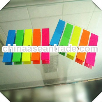 sticky post note color PET index 5 colors