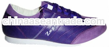 stocklot high quality fashion purple women's outdoor sneakers shoes