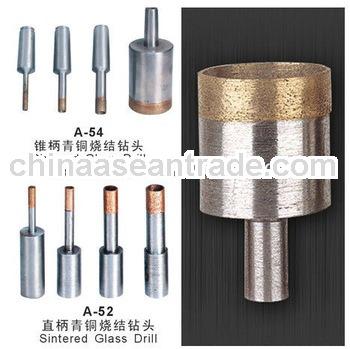 straight glass bit/cone glass bit /threaded glass bit