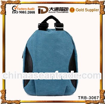 stylish fashionable canvas school oem backpack for teenager