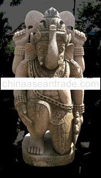 Ganesh 1m65 Giant Stone Statue