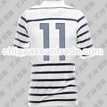 sublimation oem soccer jerseys with 100% polyester