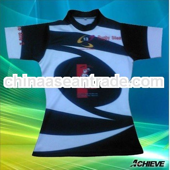 sublimation rugby jerseys with your own design
