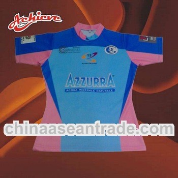 sublimation rugby teamwear rugby shirts
