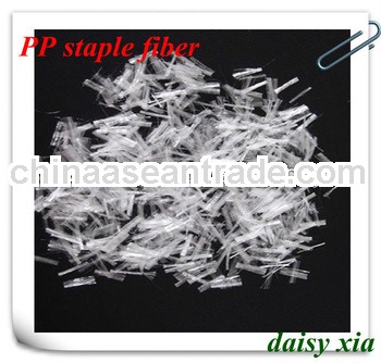 super quality polypropylene staple fiber pp fiber 38mm to 130mm