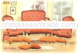 New Oval Rose Set ( Sofa Set ) Teak Indoor Furniture.