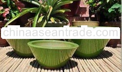 AATK New design Outdoor Ceramic pot - Ceramic Outdoor planter