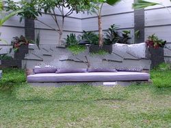Rattan sofa