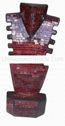 Glass moasic necklace display