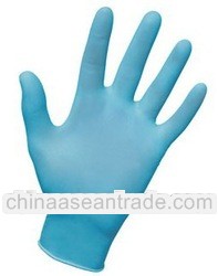 disposable nitrile examination gloves