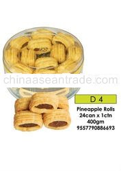 halal pineapple rolls