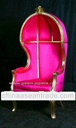Canopy arm chair - Indonesian furniture