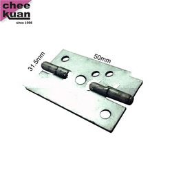 50mm Bright Light Iron Hinge
