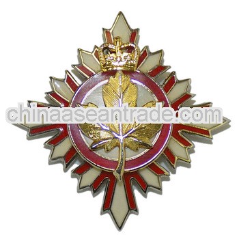 synthetic enamel gold plated badges
