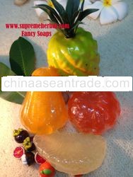 Orange Soap & Mangosteen Soap & Natural Handmade Soap & Fancy Soap