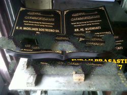 Indah Prasasti Stone Art for Tombstone, Headstone from Marble or Granite