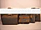 Hartmann Luggage 5 Piece Suitcase Garment Bag Tweed