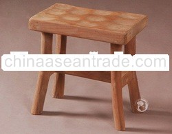 CH 08070.000 "Temon" Small stool teak Smoke 5% Oil