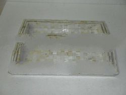 Lacquer tray, mother of pearl tray, square tray