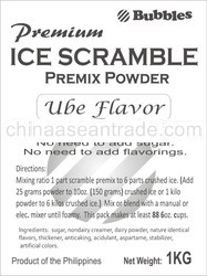Bubbles Ice Scramble Premixes and Supplies