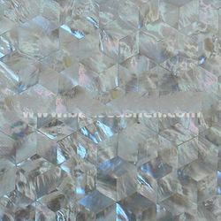 shell tiles from bali indonesia made by mother of pearl