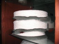 White Bleach Blanket Yarn