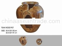 Teak Root Bowl