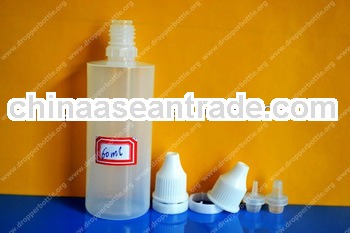 tamperproof/tamper evident bottle-60ml-PE for packing