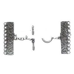 Bali Silver Toggle Clasp