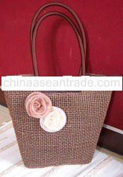 Choco Flower Ladies Handbag