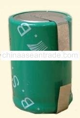 Tagged 4/5 Sub C size NiMH 1800mAh Yuasa industrial rechargeable cell