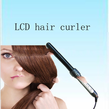 temperature control hair curler iron
