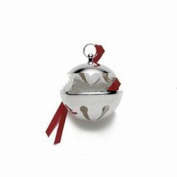 2009 Silver Plated Sleigh Bell, Christmas Ornament 39th Edition