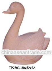 Terracotta animal planter