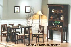 Mission 5pc Dining Set
