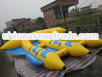 the best material for inflatable flying fish boat/sports games