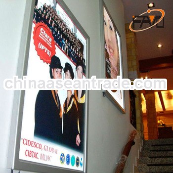 thin light box,snap frame light box,aluminum snap frame diy led light box