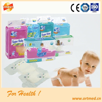 thin popular non woven pulpbaby diaper