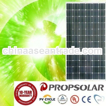 three pieces 300w for 1kw solar panel with high efficiency for company use