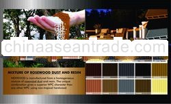 RoseWood Plastic Composite Profile