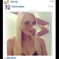 Platinum Blonde Hair Extensions by Jennifer Sevilla