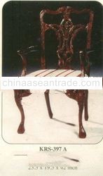 Chippendale Philadelphia Carver Mahogany Indoor Furniture