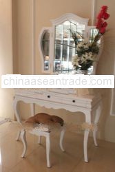n Furniture - Vanitis whit Mirror and Stool Antique