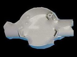 Conduit Fitting 19mm & 20mm (Multi-Fitting) 2 Way Box (Through Box)