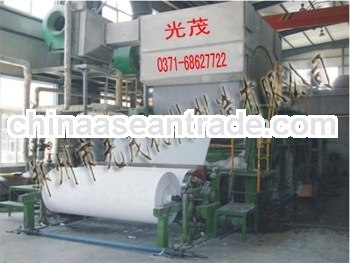 toilet tissue machine