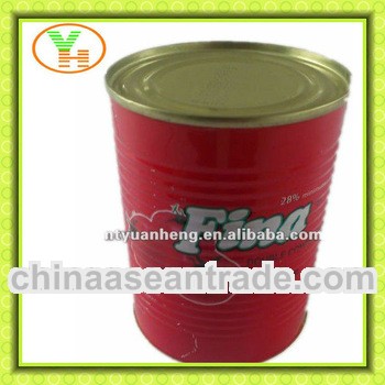 tomato puree concentrate with brix 28-30%